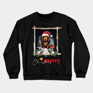 Merry Christmas (dog ver) Crewneck Sweatshirt